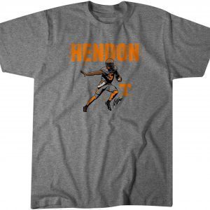 Tennessee Football: Hendon Hooker Signature Pose 2022 Shirt