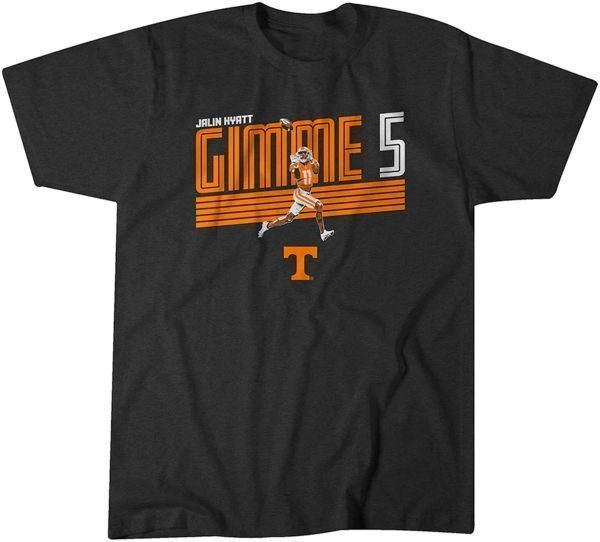 Tennessee Football: Jalin Hyatt Gimme 5 Classic Shirt