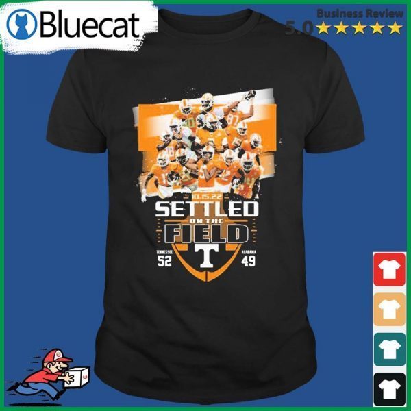 Tennessee Volunteers Champions 2022 Settled On The Field Classic Shirt