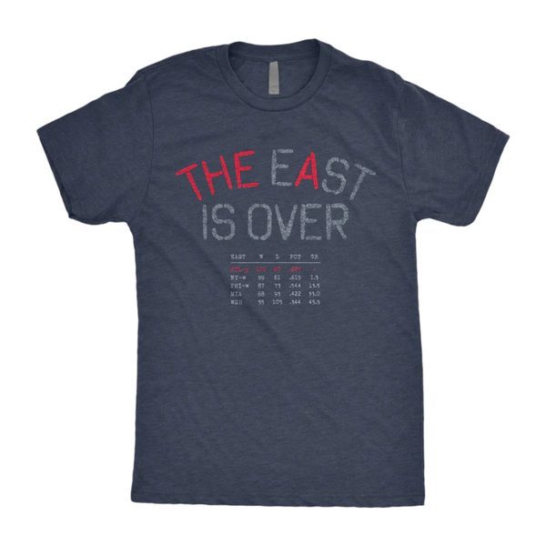 The East Is Over 2022 Shirt