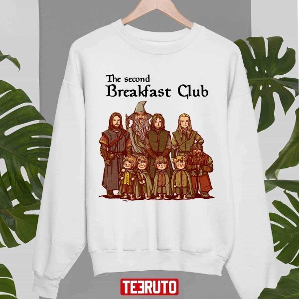 The Second Breakfast Club The Lord Of Rings The Hobbit 2022 Shirt