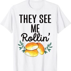 They See Me Rollin' Matching Family Happy Thanksgiving Classic Shirt