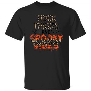 Thick Thighs And Spooky Vibes Halloween 2022 Shirt