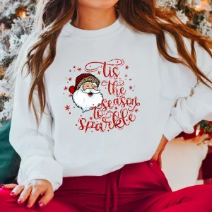 This is the Season to sparkle Santa Claus Christmas Classic Shirt