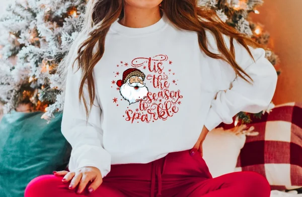 This is the Season to sparkle Santa Claus Christmas Classic Shirt