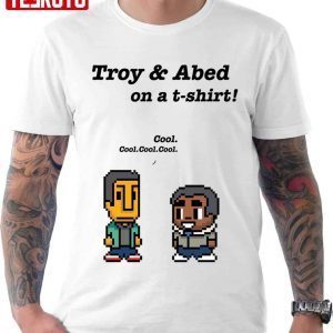 Troy And Abed On A T-shirt Community Tv Show 2022 shirt