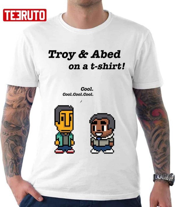 Troy And Abed On A T-shirt Community Tv Show 2022 shirt