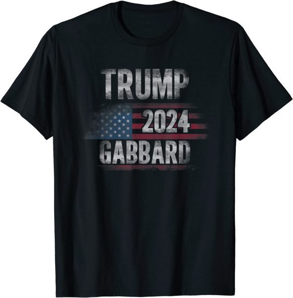 Trump Gabbard 2024 Vintage Trump Gabbard 2024 Classic Shirt