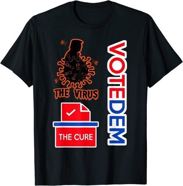 Trump is the Virus Voting for Democrats is the Cure Classic Shirt