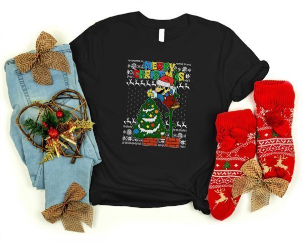 Ugly Christmas Super Mario Classic Shirt