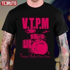 Vintage Timpani Player Music Graphic Classic shirt
