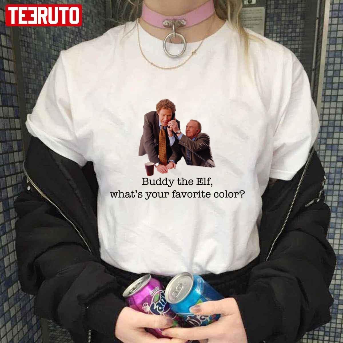 What’s Your Favorite Color Buddy The Elf 2022 shirt