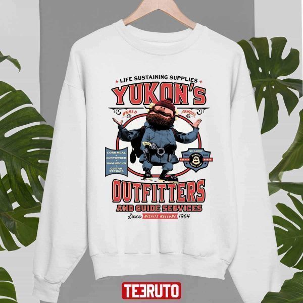 Yukon’s Outfitters And Guide Services Rudolph The Red-Nosed Reindeer 2022 Shirt