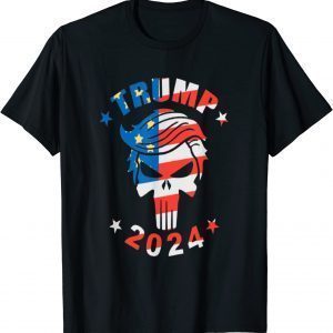 donald trump 2024 vintage donald trump flag america 2022 Shirt