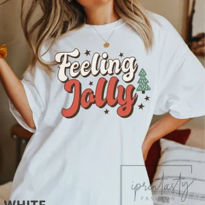 feelling jolly Christmas 2022 shirt