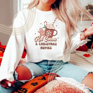 hot coca and Christmas Movies 2022 Shirt