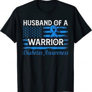 husband of a warrior diabetes awareness 2022 Shirt