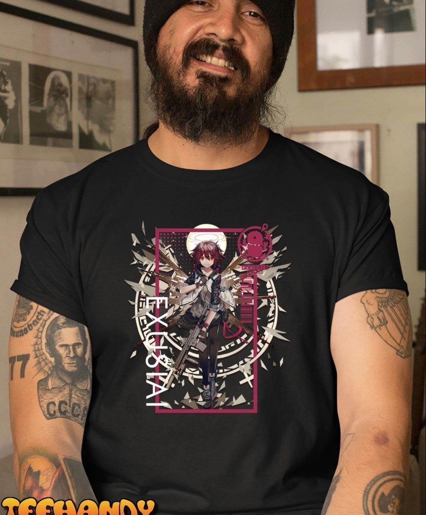 Arknights Exusiai Character Portrait 2022 Shirt