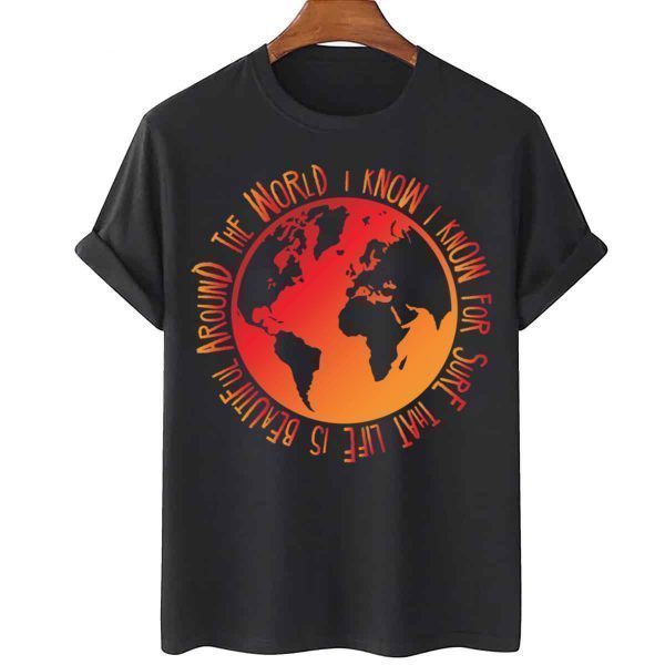 Around The World Red Hot Chill Peppers Logo Classic Shirt