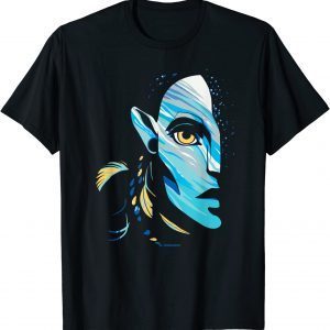 Avatar The Way of Water Neytiri Na’vi Ocean Half Face Classic Shirt