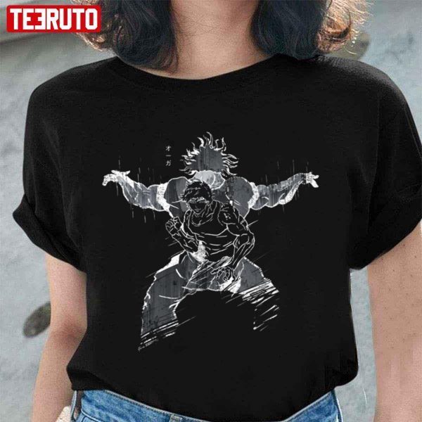 Black And White Manga Baki The Grappler 2022 Shirt