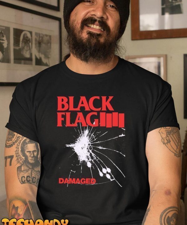 Black Flag Damaged T-Shirt