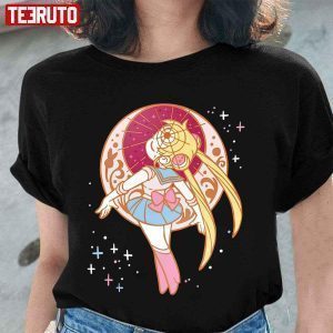 Chibi Design Sailor Moon Pink Girl 2022 Shirt