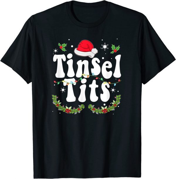 Couple Christmas Jingle Balls Tinsel Tits Classic Shirt