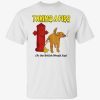Dog taking a piss as the British would say 2022 shirt