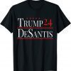 Donald Trump Ron Desantis 2024 Presidential Election Classic Shirt