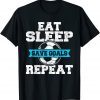 Eat Sleep Save Goals Repeat Soccer Goalie Soccer Lover Fan Classic Shirt