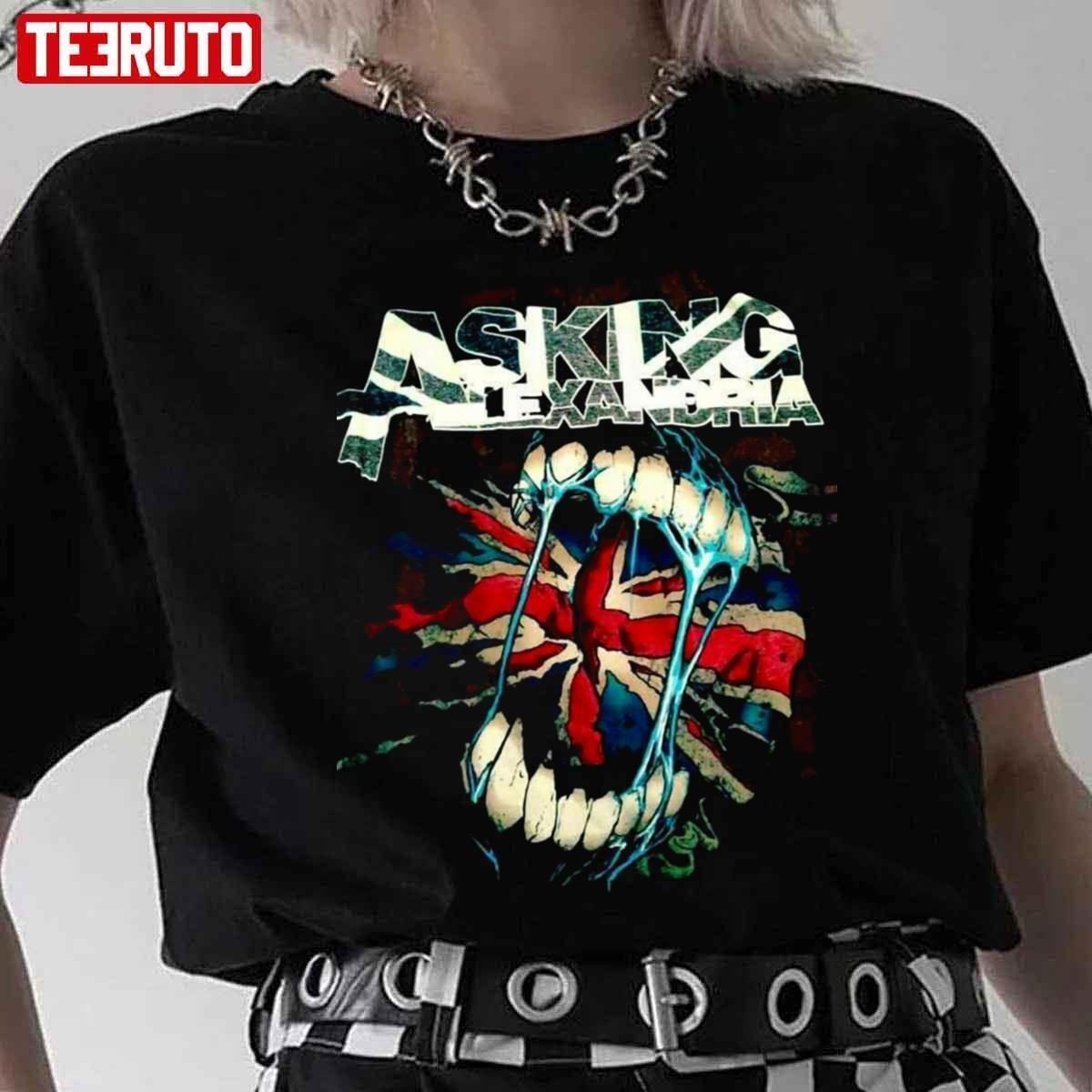 Eating England Flag Asking Alexandria Sale 2022 Shirt