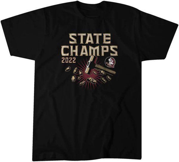 Florida State Football: State Champs 2022 Shirt