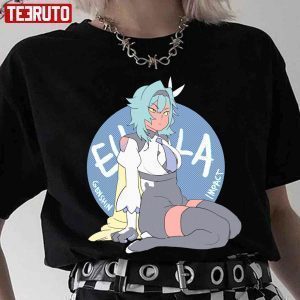 Ice Queen Animated Eluna Genshin Impact T-Shirt