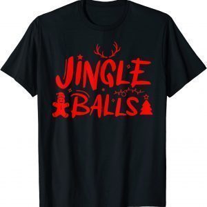 Jingle Balls Tinsel Tits Matching Couples Christmas Couple Classic Shirt