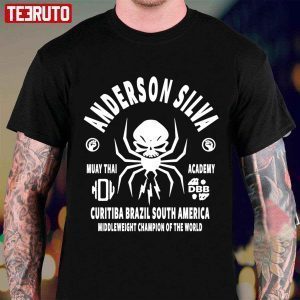 Muay Thai Academy Anderson Silva 2022 shirt