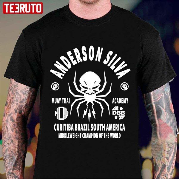 Muay Thai Academy Anderson Silva 2022 shirt