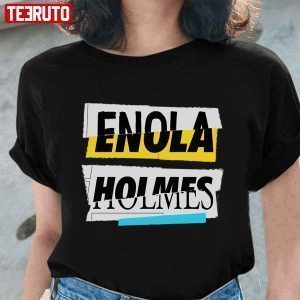 Newspaper Enola Holmes Style 2022 shirt