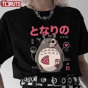 Scary Totoro Mechanics Pure Love Ghibli Fanart 2022 shirt
