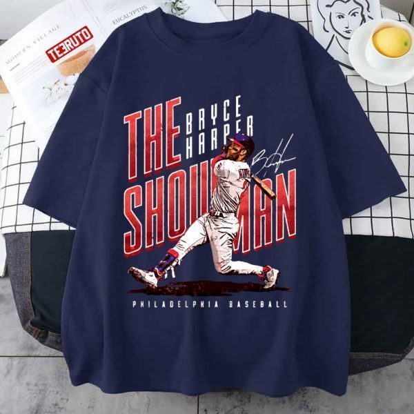 The Showman Bryce Harper Phillies Baseball 2022 Shirt