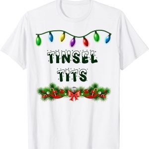 Tinsel Tits And Jingle Balls Matching Christmas Couple 2022 Shirt