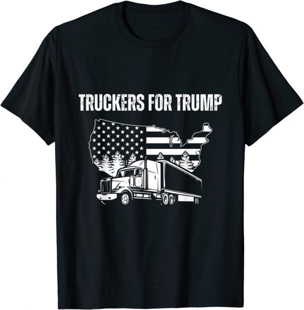 Truckers For Trump 2024 Election 2024 Republican Trucker USA Limited Shirt