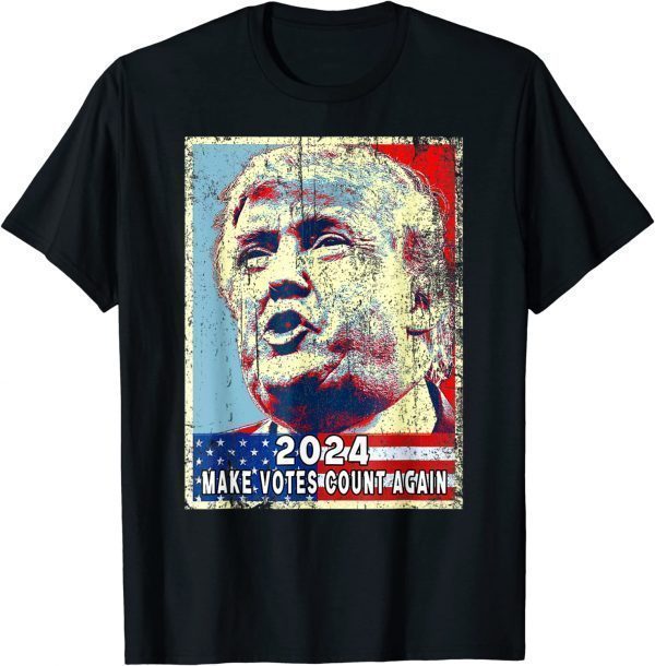 Trump 2024 Presidential Campaign Take America Back Us Flag Limited Shirt
