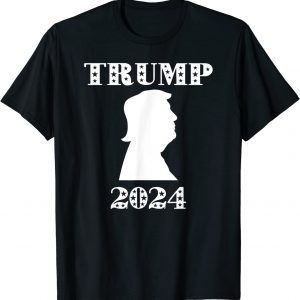 Trump 2024 Silhouette Head Classic Shirt