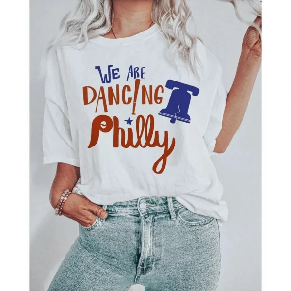 We Are Dancing Philly Phillies Dancing On My Own 2022 Shirt