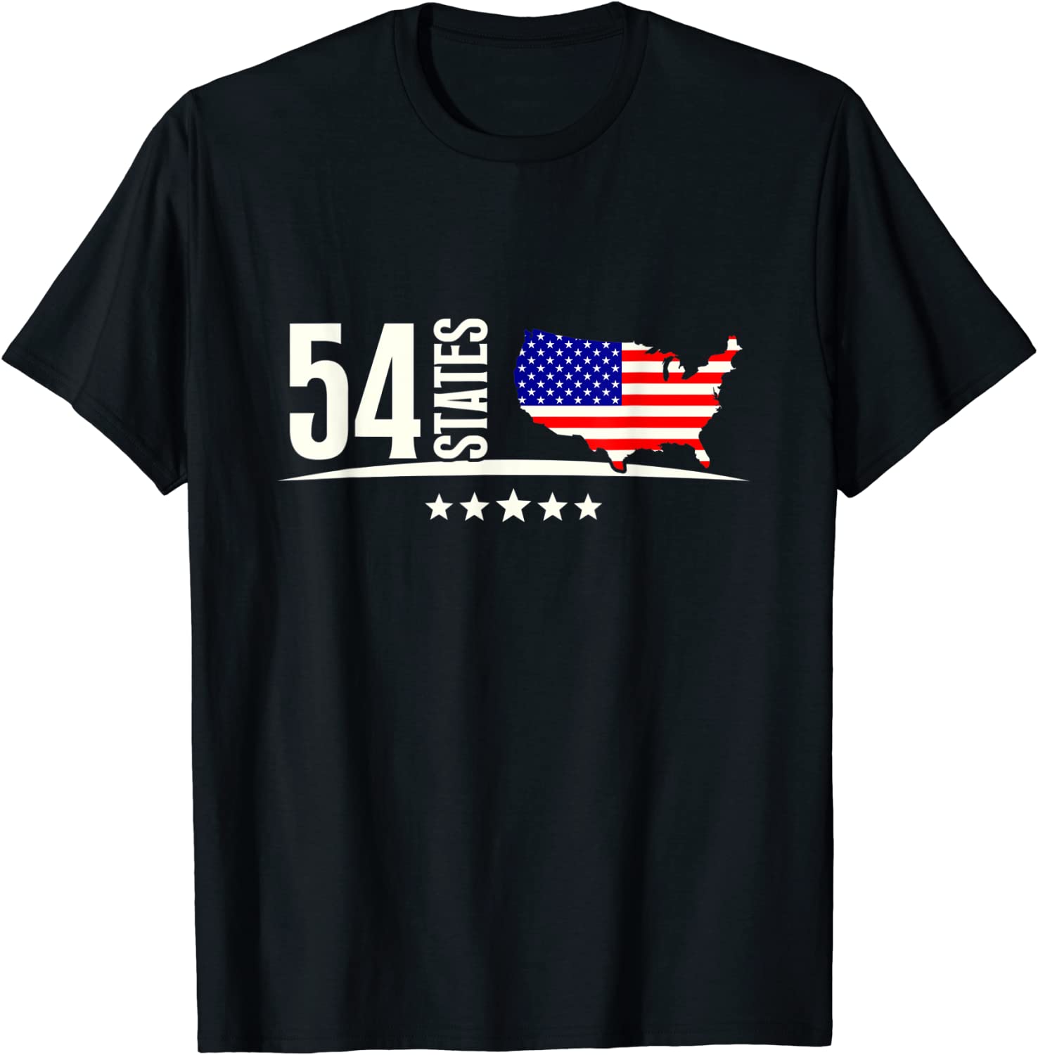 We Went To 54 States USA flag America President biden 2022 Shirt
