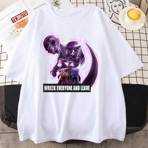 Wreck Everyone And Leave Dbz Dragon Ball Frieza 2022 Shirt