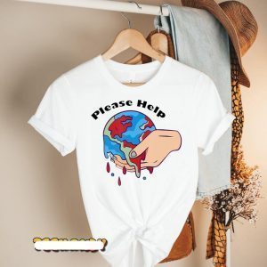 9krys Please Help Earth Planet Be Save T-Shirt