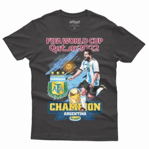 Argentina Lionel Messi Champion 2022 Qatar World Cup Limited Shirt