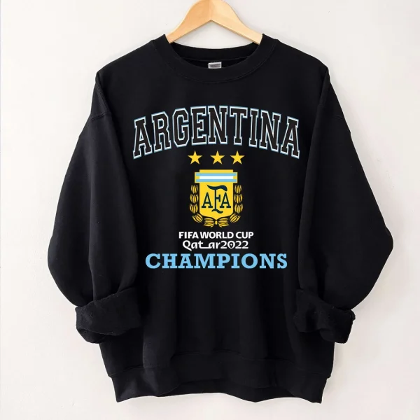Argentina World Champions 2022, Argentina Soccer Champs Limited Shirt